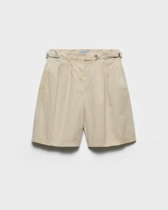 Garment-Dyed Old Gabardine Shorts