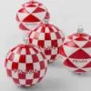 Glass Christmas Ornament Set