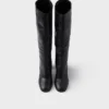 Heeled Leather Boots