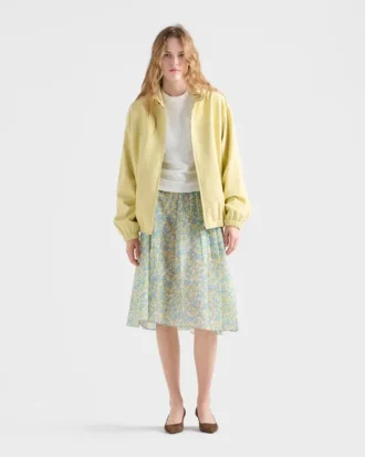 Hooded Nappa Leather Jacket