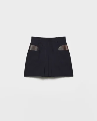 Kid Mohair Mini Skirt