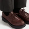 Laced Leather Loafers