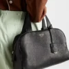Large Leather Top-Handle Bag