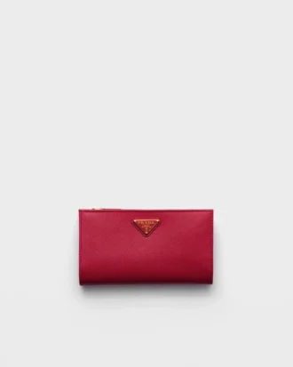 Large Saffiano Leather Wallet