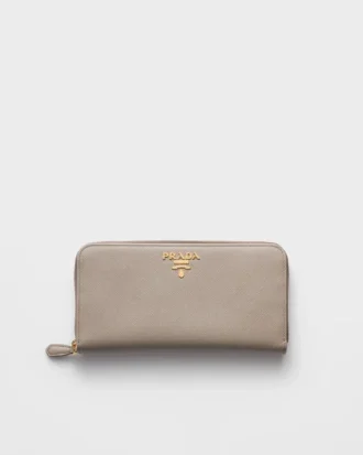 Large Saffiano Leather Wallet