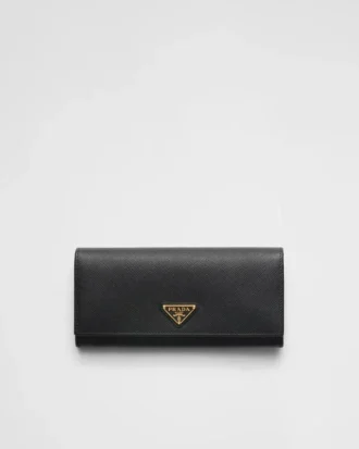 Large Saffiano Leather Wallet