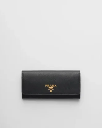 Large Saffiano Leather Wallet
