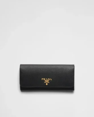 Large Saffiano Leather Wallet