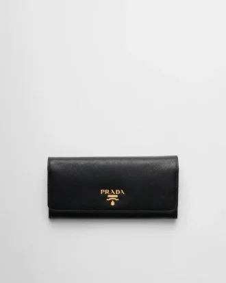 Large Saffiano Leather Wallet