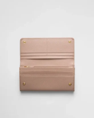 Large Saffiano Leather Wallet