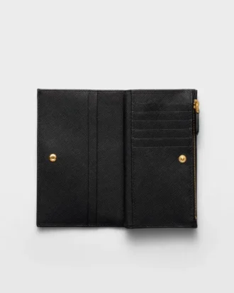 Large Saffiano Leather Wallet