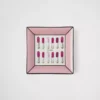 Large Square Porcelain Catchall Tray – Lipstick