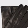 Leather and Cashmere Gloves