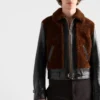 Leather and Shearling Jacket