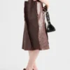 Leather Midi-Skirt