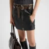 Leather Miniskirt