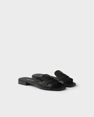 Leather Slides