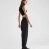 Light Bi-Stretch Wide-Leg Pants