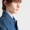Light Denim Blouson Jacket