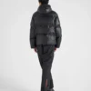 Light Re-Nylon Hooded Puffer Jacket