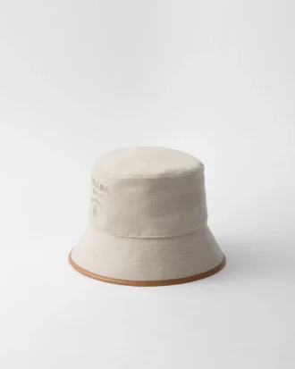 Linen Blend Bucket Hat