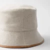 Linen Blend Bucket Hat