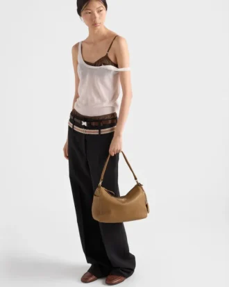 Medium Leather Shoulder Bag