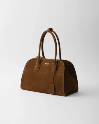 Medium Suede Tote Bag