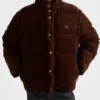 Medium-Weight Corduroy Down Jacket