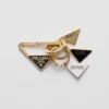 Metal Triangle Keychain