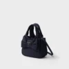 Mini Padded Re-Nylon Bag with Bow