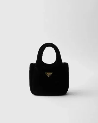 Mini Padded Velvet Handbag