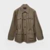 Mohair and Wool Safari Jacket