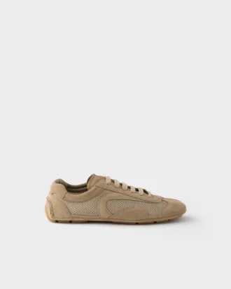 Montecarlo Re-Edition 2005 Suede and Mesh Sneakers