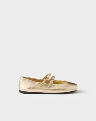Mordora Nappa Leather Ballerinas