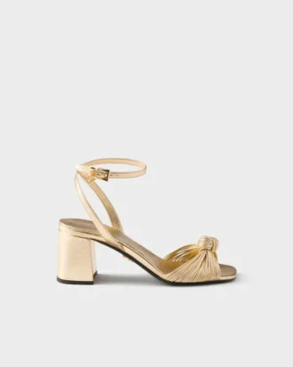 Mordora Nappa Leather Sandals