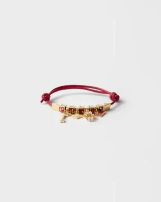 Nappa Leather and Metal Bracelet
