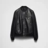 Nappa Leather Bomber Jacket