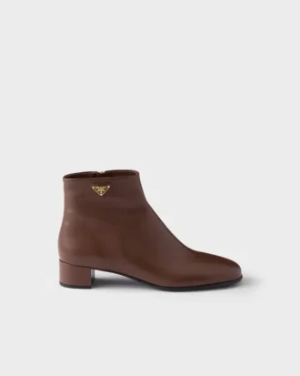 Nappa Leather Booties