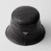 Nappa Leather Bucket Hat