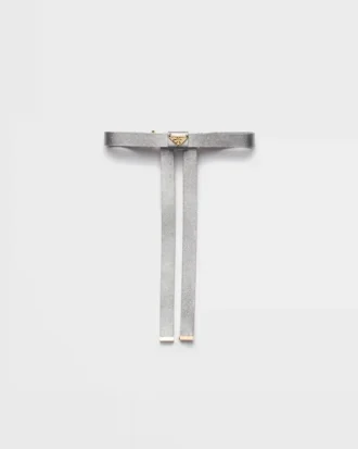 Nappa Leather Hair Clip