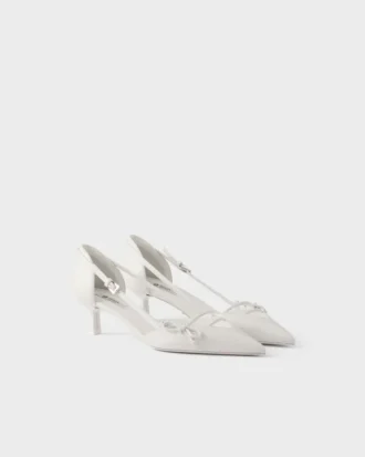 Open-Side Leather Pumps