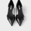 Open Side Patent Leather Pumps
