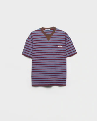 Oversized Striped Jersey T-Shirt