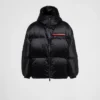 Oversized Technical Re-Nylon Down Jacket