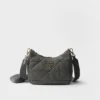 Padded Re-Nylon Shoulder Bag