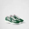 Patent Leather and Technical Fabric Prada America’s Cup Sneakers