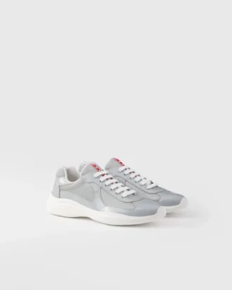 Patent Leather and Technical Fabric Prada America’s Cup Sneakers
