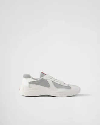 Patent Leather and Technical Fabric Prada America’s Cup Sneakers
