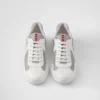 Patent Leather and Technical Fabric Prada America’s Cup Sneakers